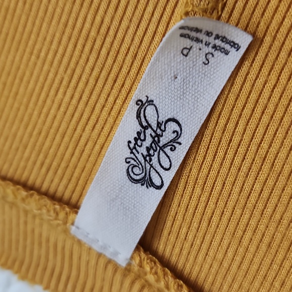 Free People Oversized Long Sleeve Top - Picture 3 of 5